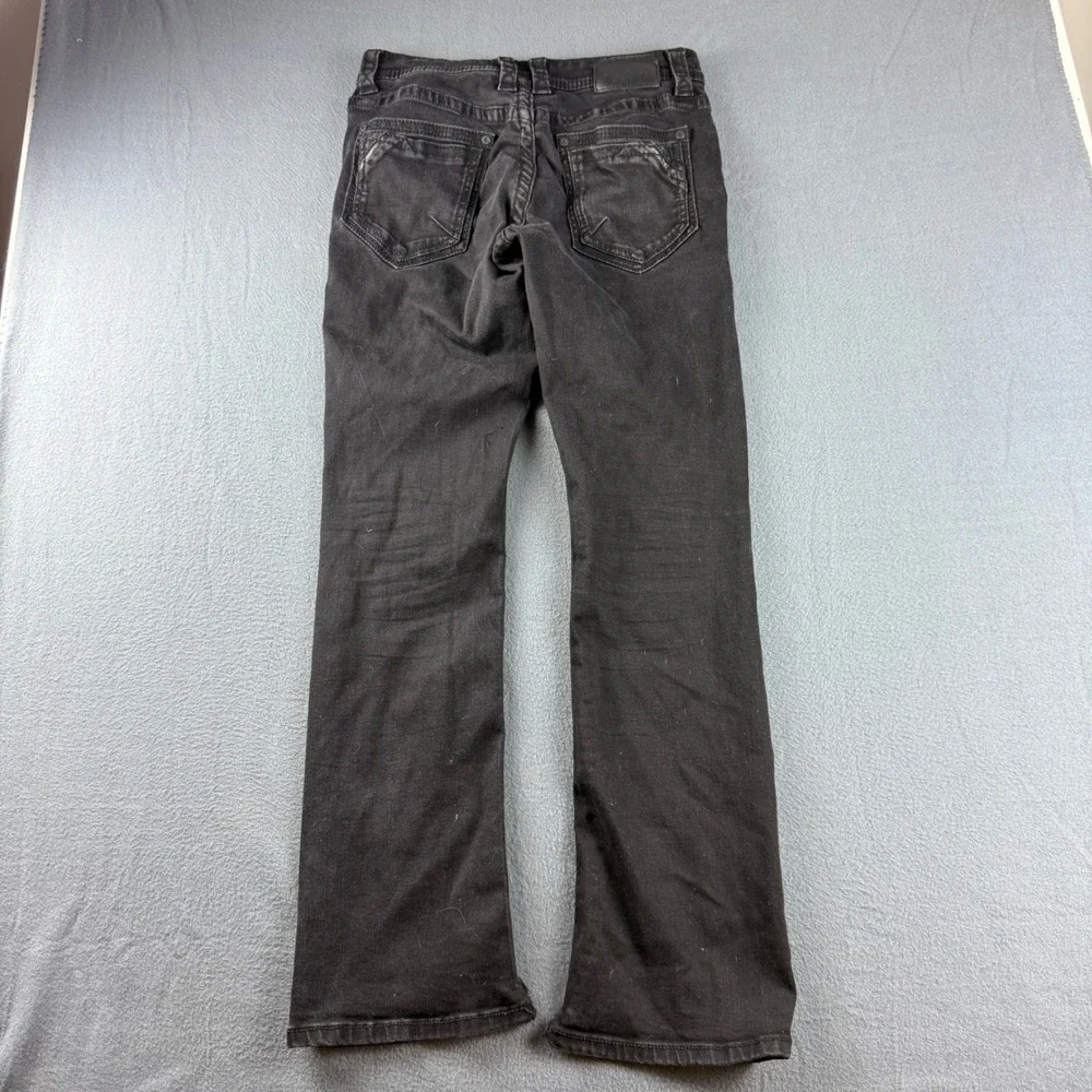 Buckle Black Jeans Men's 32x34 Black Fit No 3 Bootcut Slim Fit Cowboy Rodeo Y2K